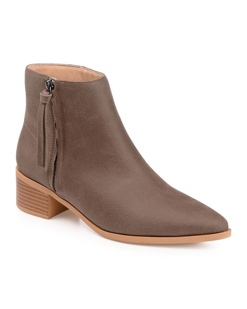 Women's Sadiya Bootie Brown $47.50 Shoes