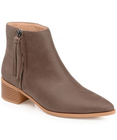 Women's Sadiya Bootie Brown $47.50 Shoes