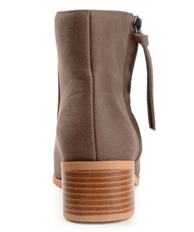 Women's Sadiya Bootie Brown $47.50 Shoes