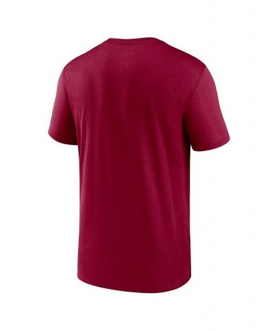 Men's Burgundy Washington Commanders Essential Legend T-shirt $19.20 T-Shirts