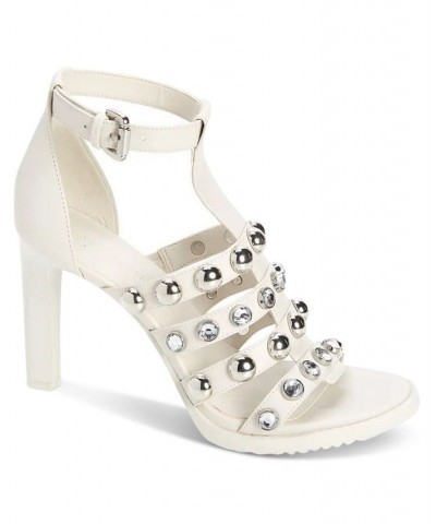 Women's Brexton Dress Sandals White $66.23 Shoes