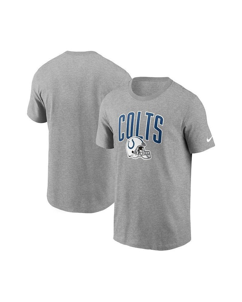 Men's Heathered Gray Indianapolis Colts Team Athletic T-shirt $19.35 T-Shirts