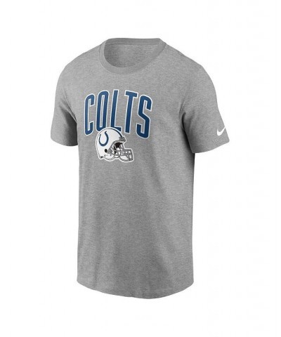 Men's Heathered Gray Indianapolis Colts Team Athletic T-shirt $19.35 T-Shirts