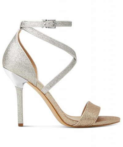 Women's Astrid Stiletto Dress Sandals White $33.97 Shoes