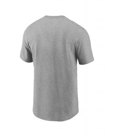 Men's Heathered Gray Indianapolis Colts Team Athletic T-shirt $19.35 T-Shirts