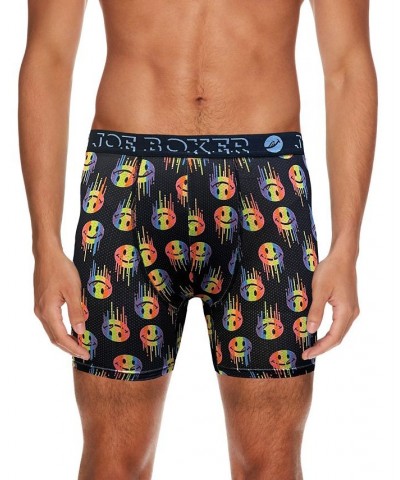 Men's Rainbow Lickies Boxer Briefs, Pack of 4 Multi $22.56 Underwear