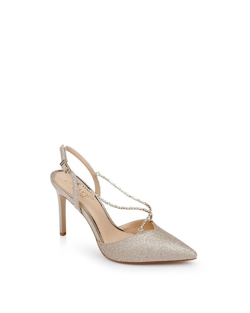 Women's Alegria Evening Pump White $42.57 Shoes