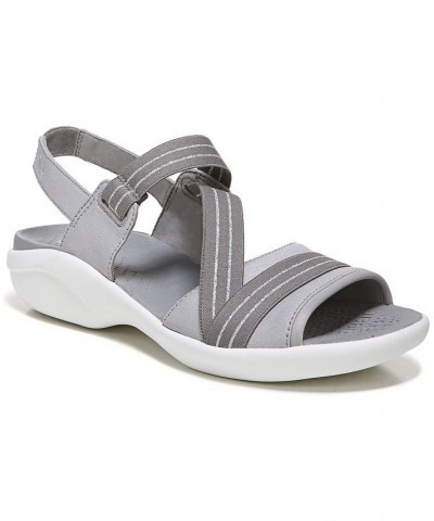 Chance Washable Strappy Sandals Gray $49.40 Shoes