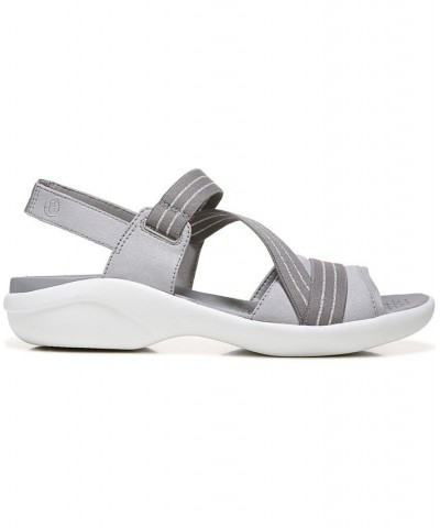 Chance Washable Strappy Sandals Gray $49.40 Shoes