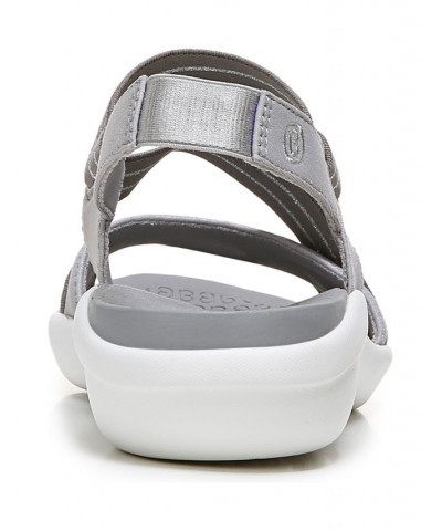 Chance Washable Strappy Sandals Gray $49.40 Shoes