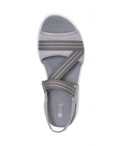 Chance Washable Strappy Sandals Gray $49.40 Shoes