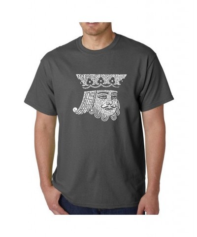 Men's Word Art T-Shirt - King of Spades Gray $14.35 T-Shirts