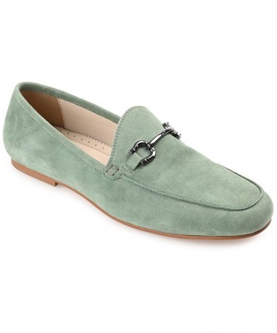 Women's Giia Loafers Green $48.00 Shoes