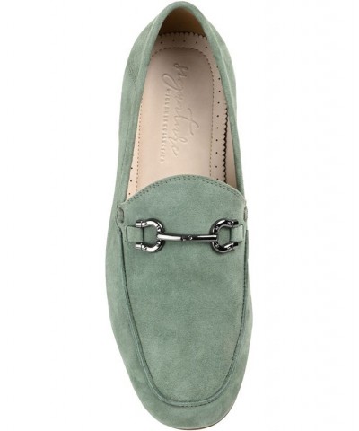 Women's Giia Loafers Green $48.00 Shoes