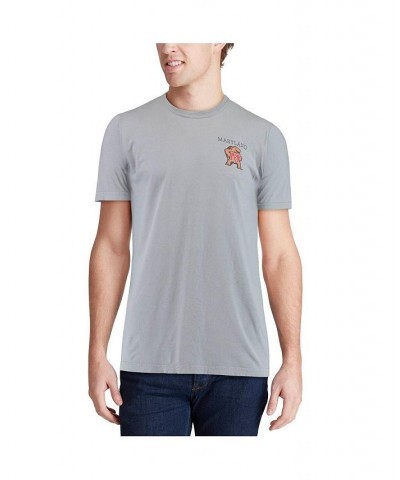 Men's Gray Maryland Terrapins Team Comfort Colors Campus Scenery T-shirt $21.41 T-Shirts