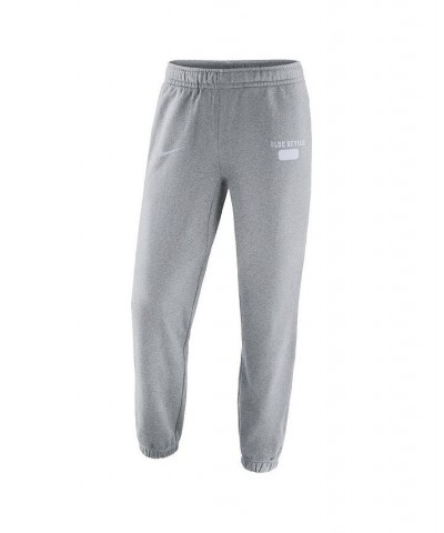 Men's Heathered Gray Duke Blue Devils Saturday Fleece Pants $29.11 Pants