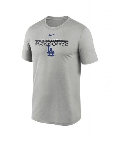 Men's Gray Los Angeles Dodgers 2022 City Connect Legend Performance T-shirt $23.50 T-Shirts