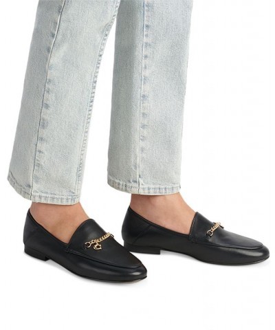 Women's Hanna Chained Loafers Pink $45.78 Shoes