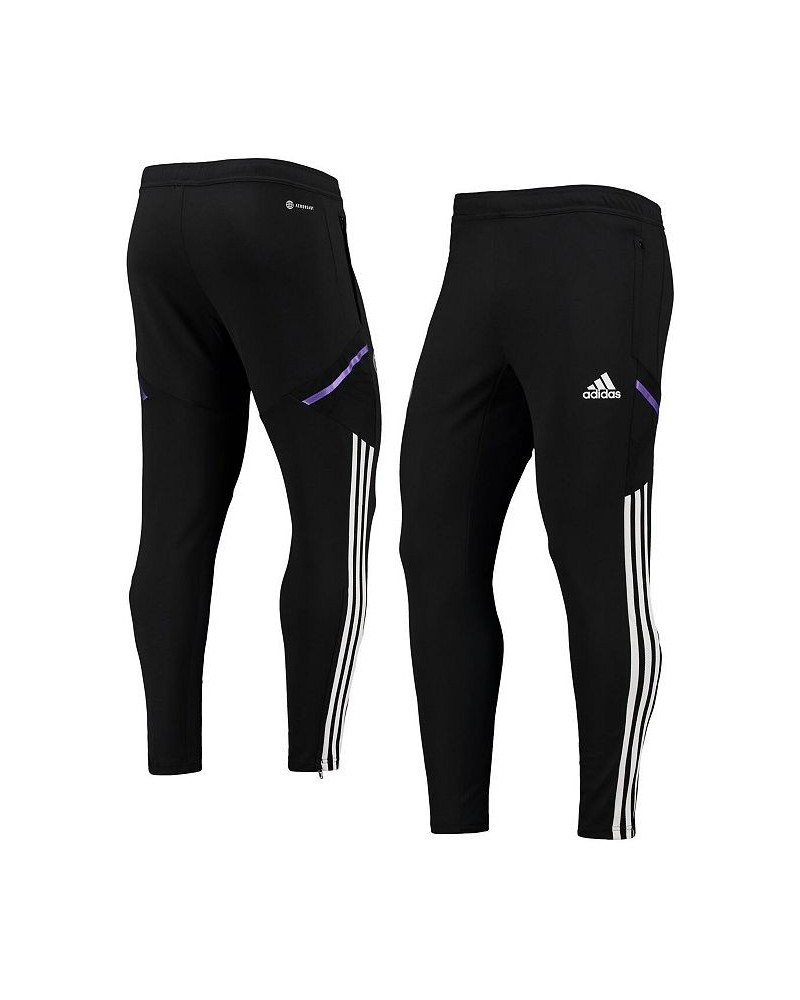 Men's Black Real Madrid Club Crest AEROREADY Training Pants $24.08 Pants