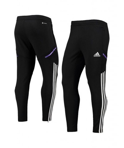 Men's Black Real Madrid Club Crest AEROREADY Training Pants $24.08 Pants