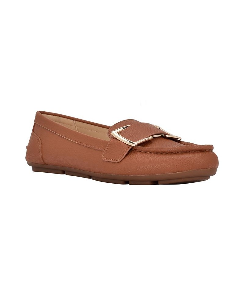 Women's Lydia Casual Loafers Brown $43.61 Shoes