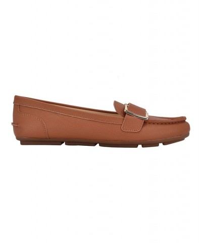 Women's Lydia Casual Loafers Brown $43.61 Shoes