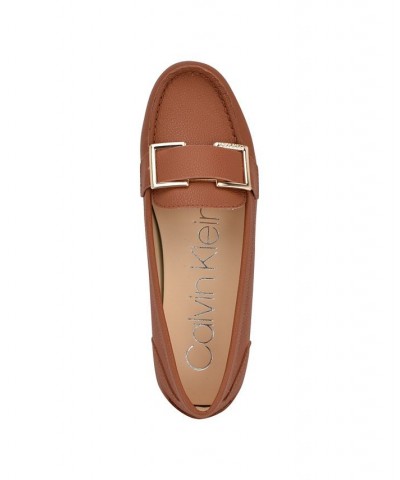 Women's Lydia Casual Loafers Brown $43.61 Shoes