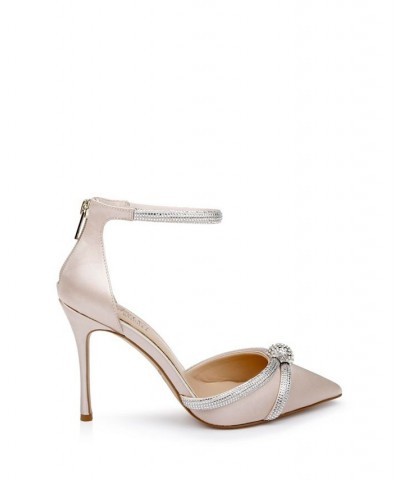 Women's Geena Evening Pump Tan/Beige $47.68 Shoes