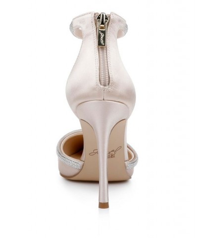 Women's Geena Evening Pump Tan/Beige $47.68 Shoes