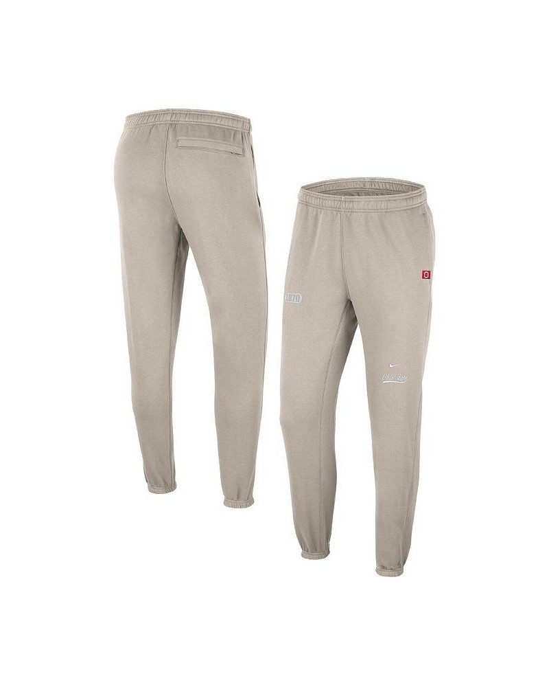 Men's Cream Ohio State Buckeyes Jogger Pants $40.49 Pants