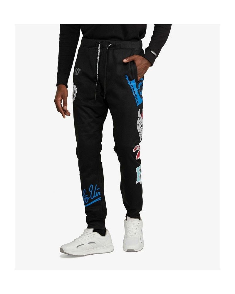 Men's Big and Tall Playmaker Joggers Black $39.78 Pants