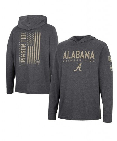 Men's Charcoal Alabama Crimson Tide Team OHT Military-Inspired Appreciation Hoodie Long Sleeve T-shirt $27.50 T-Shirts