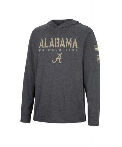 Men's Charcoal Alabama Crimson Tide Team OHT Military-Inspired Appreciation Hoodie Long Sleeve T-shirt $27.50 T-Shirts