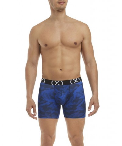 Men's Micro Sport 6" Performance Ready Boxer Brief, Pack of 3 Alaskan Blue, CHC- Surf the Web, Surf the Web $23.40 Underwear