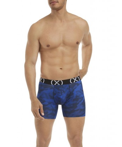 Men's Micro Sport 6" Performance Ready Boxer Brief, Pack of 3 Alaskan Blue, CHC- Surf the Web, Surf the Web $23.40 Underwear