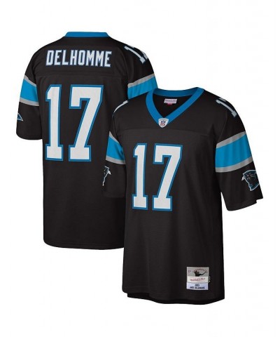 Men's Jake Delhomme Black Carolina Panthers 2003 Legacy Replica Jersey $57.80 Jersey