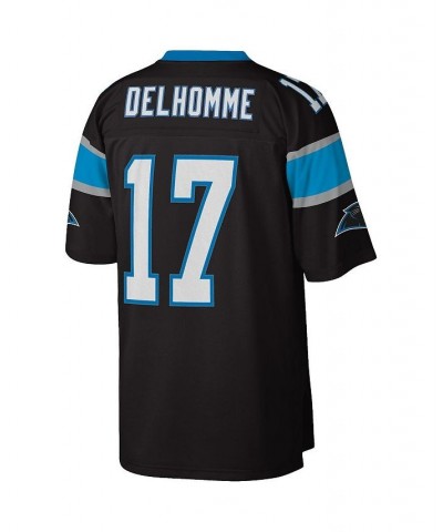 Men's Jake Delhomme Black Carolina Panthers 2003 Legacy Replica Jersey $57.80 Jersey