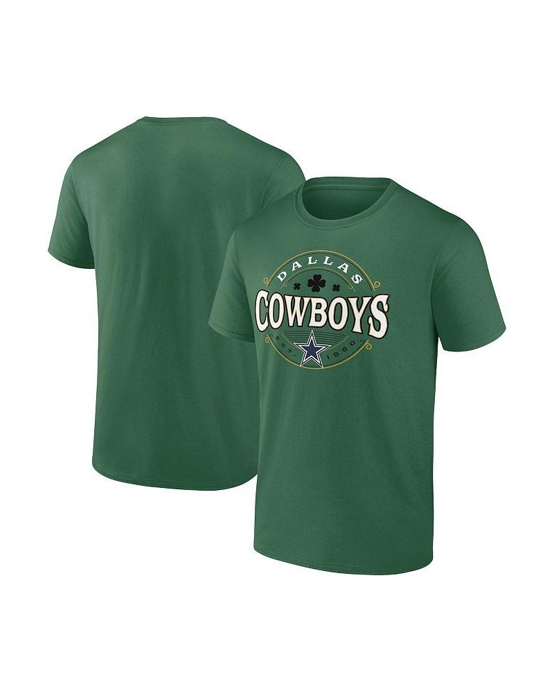 Men's Branded Kelly Green Dallas Cowboys Celtic T-shirt $17.20 T-Shirts