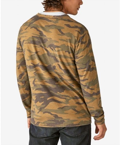 Men's Venice Burnout Long Sleeve T-shirt $32.73 T-Shirts