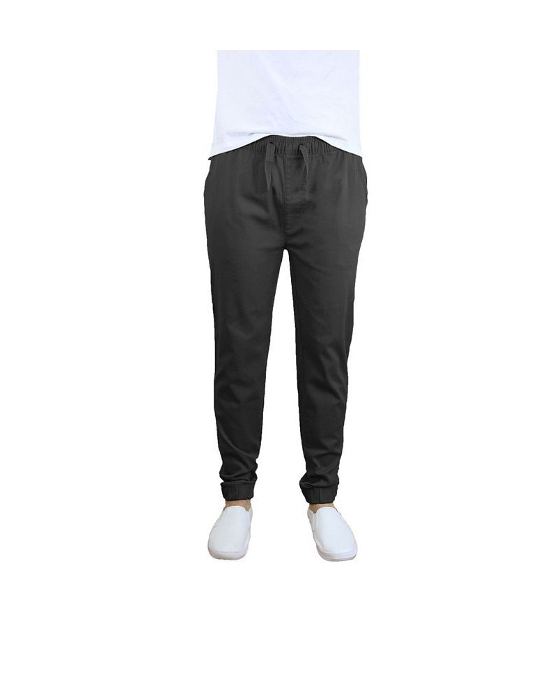 Men's Basic Stretch Twill Joggers PD01 $31.90 Pants