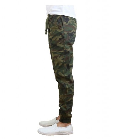 Men's Basic Stretch Twill Joggers PD01 $31.90 Pants