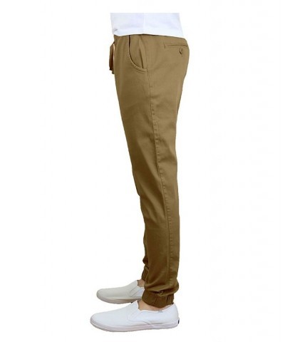 Men's Basic Stretch Twill Joggers PD01 $31.90 Pants