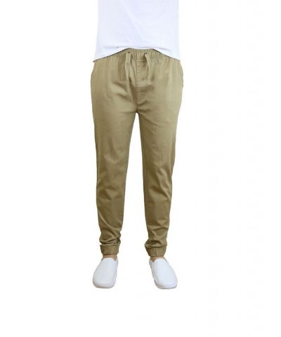 Men's Basic Stretch Twill Joggers PD01 $31.90 Pants