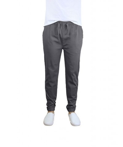 Men's Basic Stretch Twill Joggers PD01 $31.90 Pants