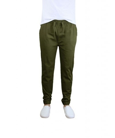 Men's Basic Stretch Twill Joggers PD01 $31.90 Pants