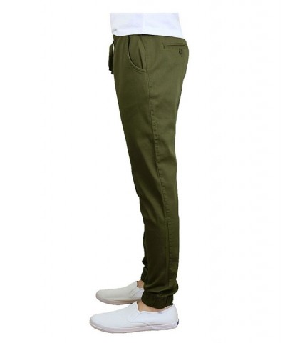 Men's Basic Stretch Twill Joggers PD01 $31.90 Pants