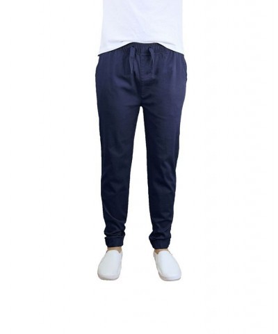 Men's Basic Stretch Twill Joggers PD01 $31.90 Pants