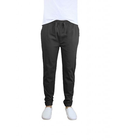 Men's Basic Stretch Twill Joggers PD01 $31.90 Pants