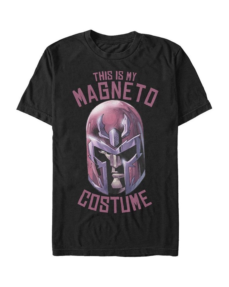 Marvel Men's Magneto Halloween Costume Short Sleeve T-Shirt Black $16.80 T-Shirts