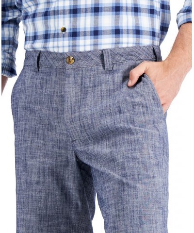 Men's 9" Stretch Chambray Shorts Blue $15.68 Shorts